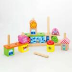 Viga Toys Fa blokkok Viga Város (52168-viga-50043-kostky-mesto)