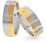 Capri Karikagyűrű párban 14K arany 12, 3 gr, cirkónia kõvel, CP11527