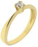 Capri Eljegyzési gyűrű 14K arany 2, 4 gr, cirkónia kõvel, CP11367