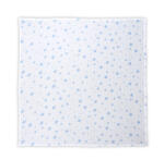 Lorelli Muszlin takaró 80x80 cm - White With Aquatic (56850)