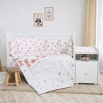 Lorelli ágynemű garnitúra Trend kombi ágyhoz - Bears & Pillows Beige (56244)