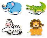 Viga Toys Fa állatok cipőfűzővel Viga (51775-viga-51326-dre-pr)