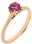 Capri Eljegyzési gyűrű 14K arany 2, 3 gr, rubin drága kõvel, CP11753