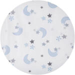 Chipolino ágynemű babaöbölhöz - White Blue Moon (58407)