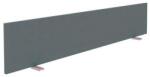 Alfa Office Alfa 630 asztalparaván, 140 x 30 cm, sötétszÜrke