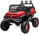 Chipolino Off Road Mercedes UNIMOG elektromos autó bőr üléssel - red (58381)