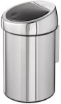 Brabantia Touch szemetes, 3 l, rozsdamentes acél