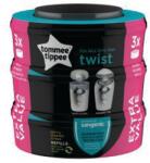 Vepabins Műanyag utántöltő kazetta pelenkatárolóhoz, 1x3 db