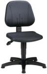 Bimossa Unitec 9650 munkaszék siklóval, lábtartó nélkül, poliuretán, fekete