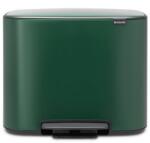 Brabantia Bo pedálos szemetes, 11 + 23 l, zöld, Brabantia