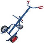 Cordes Rudl RU203 tartókerékkel ellátott dobokhoz, 250 kg-ig, tömör kerekekkel, kék