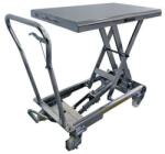 Bishamon Mobil rozsdamentes emelőasztal, teherbírása 250 kg