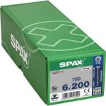 Spax T-Star Plus süllyesztett fejű önmetsző csavar, 100 db, 6 x 200 mm