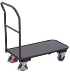 Cordes Platformkocsi fogantyúval, 200 kg-ig, 95 x 45 x 94, 5 cm, szürke