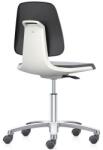 Bimossa Munkaszék Bimos Labsit 9123, háttámla Flex 3D funkcióval, poliuretán, alumínium kereszt, fehér/antracit - manutan - 173 596 Ft