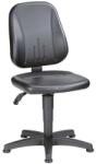 Bimossa Munkaszék Bimos Unitec 9650 siklóval, lábtartó nélkül, műbőr, fekete