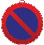 Mondelin "Állni tilos" tábla