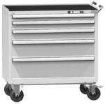 POLAK Műhelykocsi ZCM84-1, 54x27D, 1037 x 600 x 1105 mm, szürkés-szürke