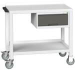 bott Mobil műhelyasztal Bott Verso Weld, 91 x 100 x 60 cm, 1 fiók, acél, szürke-antracit
