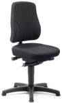 Bimossa Munkaszék Bimos All In One 9630 siklóval, lábtartó nélkül, szövet ülés, alacsony háttámla, fekete