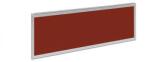 Alfa Office Alfa 600 asztalparaván, 140 x 37 cm, bordó