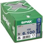 Spax T-Star Plus süllyesztett fejű önmetsző csavar, 100 db, 6 x 100 mm
