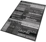 Notrax Déco Design New Welcome beltéri takarítószőnyeg, 90 x 120 cm, szürke
