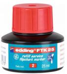 edding FTK 25 tartalék festék táblamarkerekhez, piros