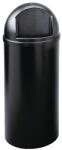 Rubbermaid Marshal szemetes, 56, 8 l, fekete