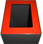 V-Part Fedél moduláris, 60 l-es hulladékgyűjtő egységhez, piros