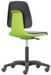 Bimossa Munkaszék Bimos Labsit 9123, háttámla Flex 3D funkcióval, poliuretán, műanyag kereszt, zöld/antracit