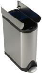 simplehuman Butterfly Recycler szemetes, 40 l, matt rozsdamentes acél