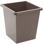 VEPA BINS Kúp alakú papírkosár, 27 l, barna