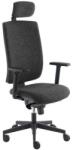 ALBA CR Keny főnöki irodai szék, szürke/fekete
