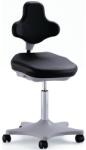 Bimossa Munkahelyi antisztatikus ESD szék Labster Bimos 9103E kerekekkel, poliuretán, fekete