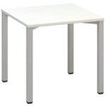 Alfa Office Alfa 200 irodai asztal, 80 x 80 x 74, 2 cm, egyenes kivitel, fehér mintázat, RAL9022