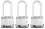 Master Lock Excell 45mm-es titán lakat készlet, 3 db - manutan - 25 629 Ft