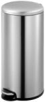 EKO Maggey pedálos szemetes, 30 l, matt rozsdamentes acél