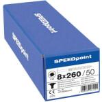 Speedpoint TX laposfejű facsavarok o 8 mm, 260 mm