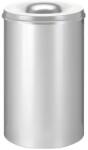 V-Part Tűzálló papírszemetes, 110 l, ezüst