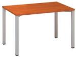 Alfa Office Alfa 200 irodai asztal, 120 x 80 x 74, 2 cm, egyenes kivitel, cseresznye mintázat, RAL9022