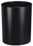 VEPA BINS Tűzálló papírkosár (tartállyal), 13 l, fekete