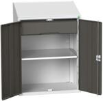 bott Szekrény íróasztallal Bott Verso, 113 x 80 x 55 cm, 1 polc, 1 fiók, szürke-antracit