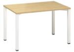 Alfa Office Alfa 200 irodai asztal, 120 x 80 x 74, 2 cm, egyenes kivitel, vadkörte mintázat, RAL9010