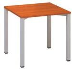 Alfa Office Alfa 200 irodai asztal, 80 x 80 x 74, 2 cm, egyenes kivitel, cseresznye mintázat, RAL9022