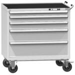 POLAK Műhelykocsi ZGM84-1, 54x36D, 1037 x 753 x 1105 mm, szürkésszürke