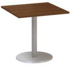Alfa Office Alfa 400 konferenciaasztal, 80 x 80 x 74, 2 cm, dió mintázat