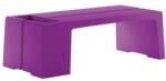 Sokoa Műanyag alacsony asztal Karla, 110 x 46 x 35 cm, lila