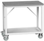 bott Mobil műhelyasztal Bott Verso Frame, 93 x 100 x 60 cm, linóleum, szürke-szürke