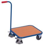 Cordes Platform kocsi fogantyúval, 250 kg-ig, 88 x 88 x 50 cm, kék